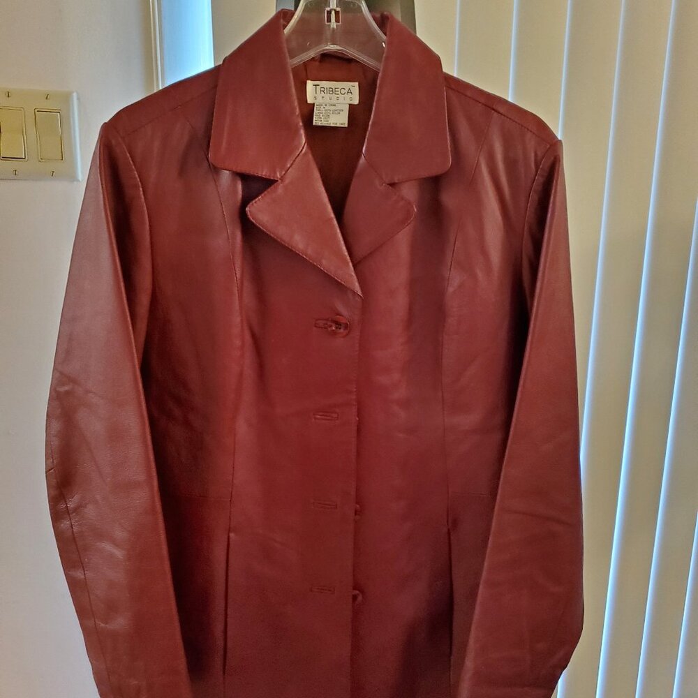 Leather Coat